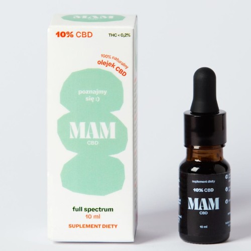 10 olejek CBD full spectrum 1000 mg