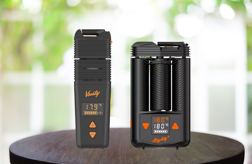 Waporyzatory Venty vs Mighty+ Medic – różnice w kontroli temperatury i komforcie inhalacji